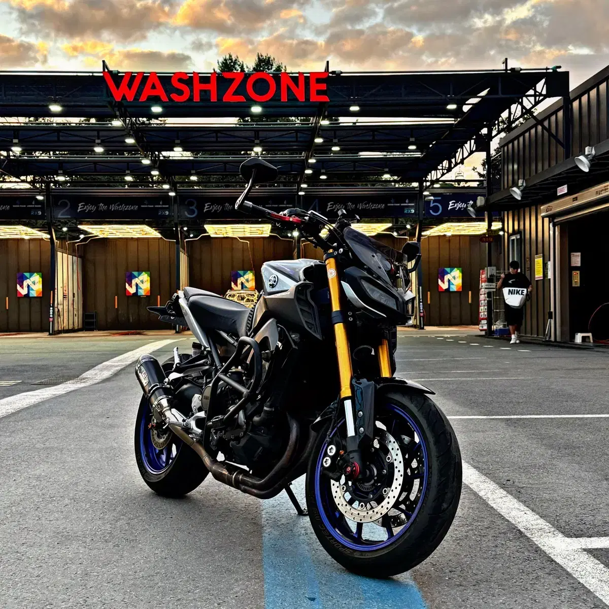 Yamaha mt09sp 18년식 요시무라풀베기 구변완료